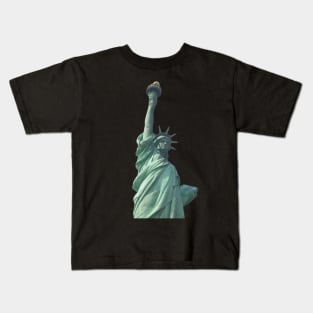 Lady Liberty Cutout Kids T-Shirt